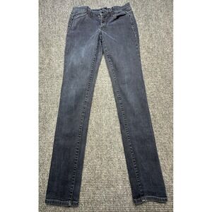 Ann Taylor Jeans Womens 6 Blue Modern Skinny Dark Wash Stretch‎ Denim Casual